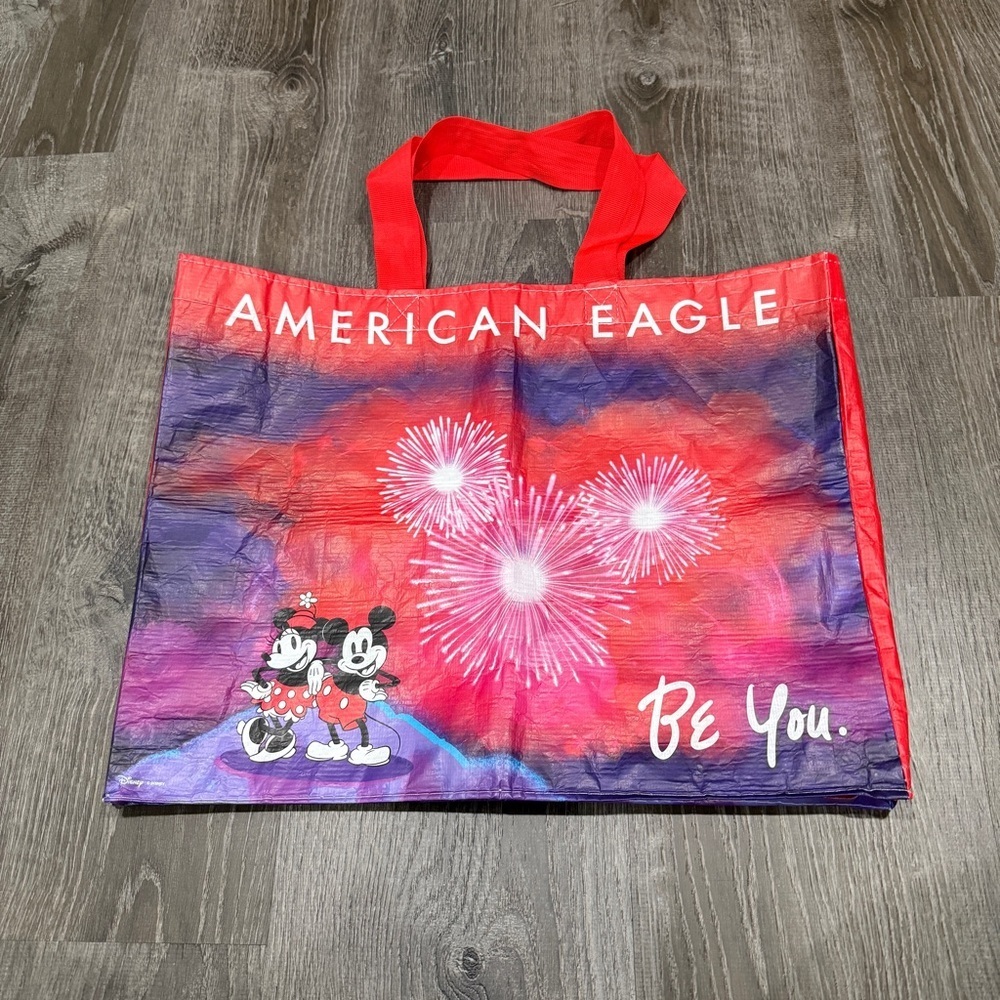 Disney x American Eagle Mini and Micky Mouse Reusable Shopping Bag